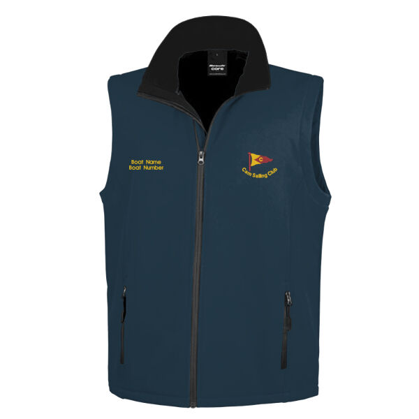Personalised CSC Mens Softshell GIlet  Thumbnail